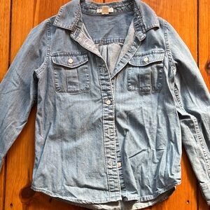 Crewcuts Light Blue Denim Shirt